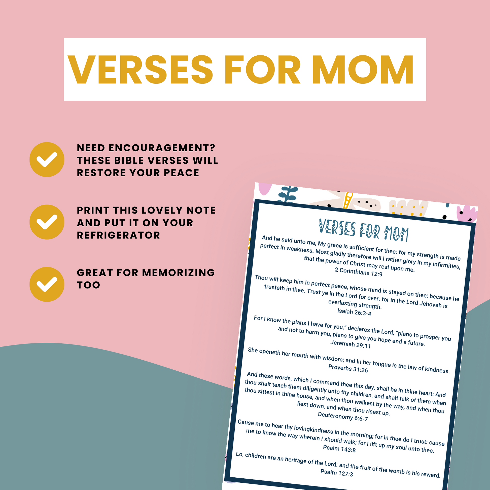 Bible Verses for Moms