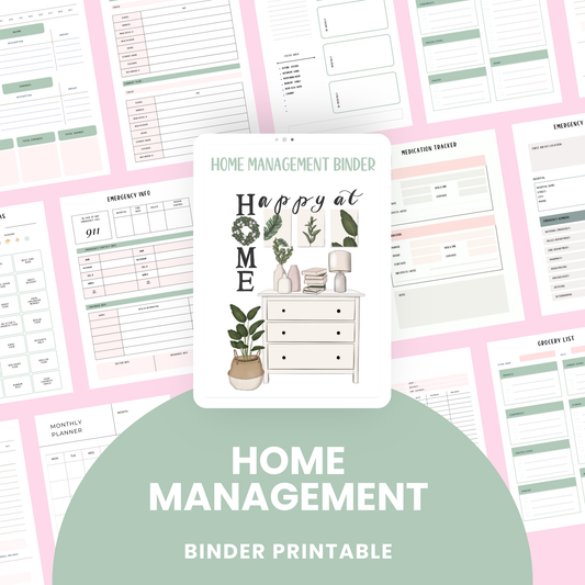 Home Management Binder For Busy Moms